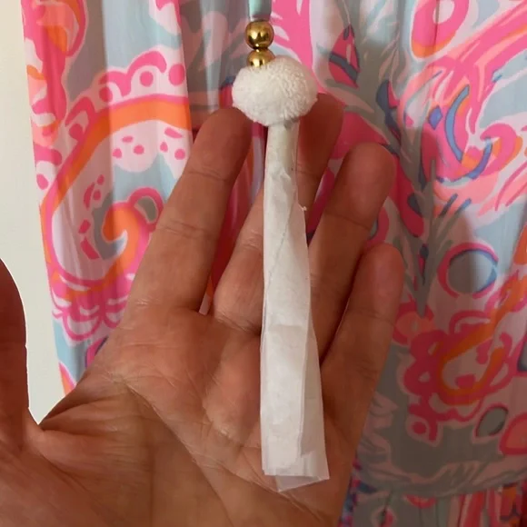 NWT LILLY PULITZER ALANNA DRESS IN TOO MUCH BUBBLY. SIZE MEDIUM. - Picture 3 of 6